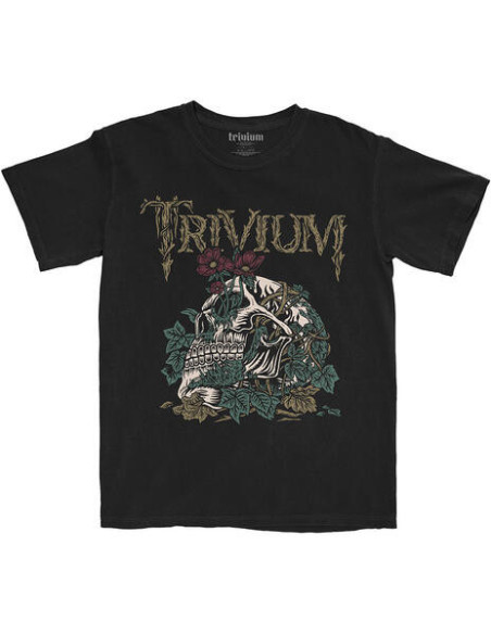 Trivium: Skelly Flower (T-Shirt Unisex Tg. XL)
