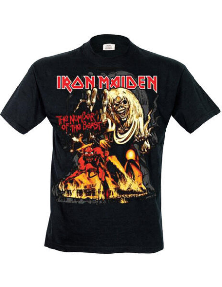 Iron Maiden: Number Of The Beast Graphic (T-Shirt Unisex Tg. L)