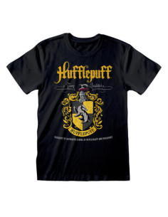 Harry Potter: Hufflepuff Crest (T-Shirt Unisex Tg. L)