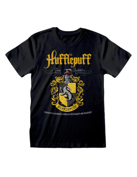 Harry Potter: Hufflepuff Crest (T-Shirt Unisex Tg. L)