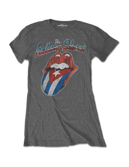 Rolling Stones (The): Rocks Off Cuba (T-Shirt Donna Tg. XL)