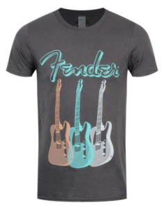 Fender: Triple Guitar (T-Shirt Unisex Tg. XL)