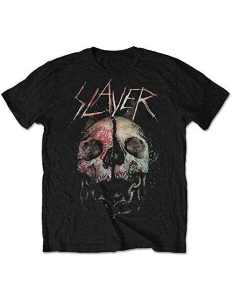 Slayer - Cleaved Skull (T-Shirt Donna Tg. L)