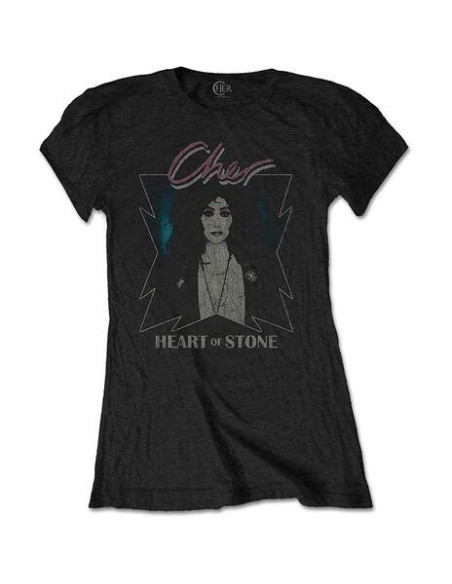Cher: Heart Of Stone (T-Shirt Donna Tg. L)
