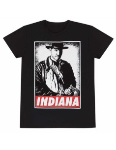 Indiana Jones: Indy - Black (T-Shirt Unisex Tg. 2XL)
