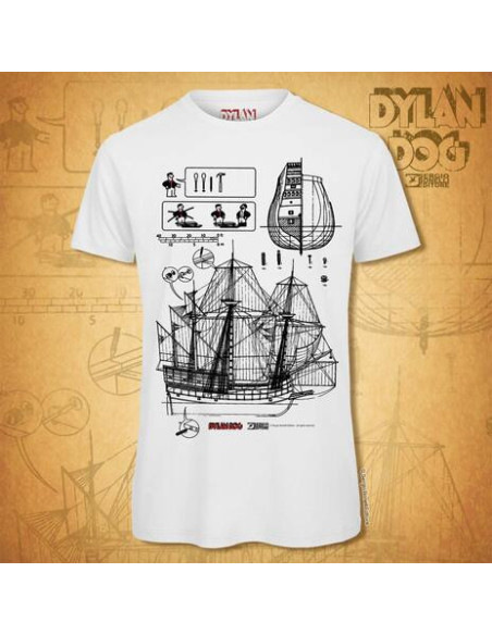 Dylan Dog: Galeone (T-Shirt Unisex Tg. XL)
