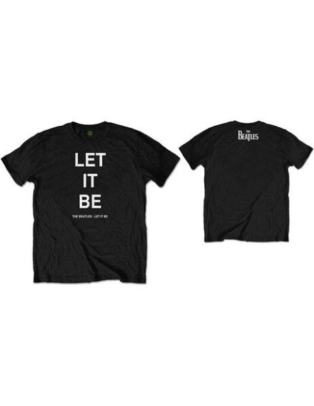 Beatles (The): Let It Be (Back Print) (T-Shirt Unisex Tg. M)