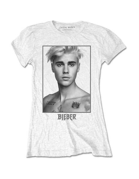 Justin Bieber: Sorry Ladies (Back Print) (T-Shirt Donna Tg. M)