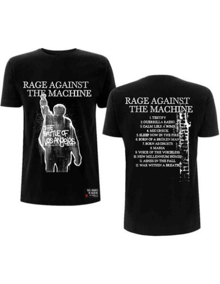 Rage Against The Machine: Bola Album Cover (Back Print) (T-Shirt Unisex Tg. M)