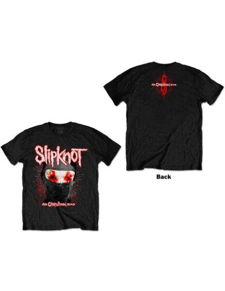 Slipknot: Chapeltown Rag Mask (Back Print) (T-Shirt Unisex Tg. L)