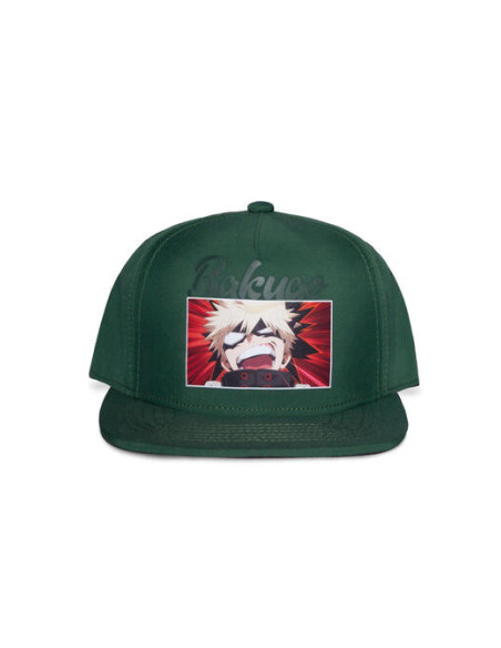 My Hero Academia: Men's Snapback Cap Green (Cappellino)