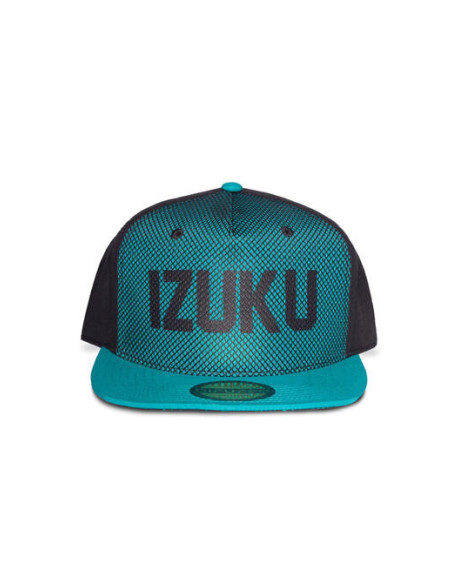 My Hero Academia: Men's Mesh Snapback Cap Green Cappellino)