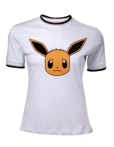 Pokemon: Eevee White (T-Shirt Donna Tg. 2XL)