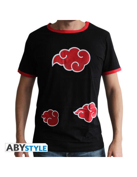 Naruto Shippuden: Akatsuki Black Premium (T-Shirt Unisex Tg. L)