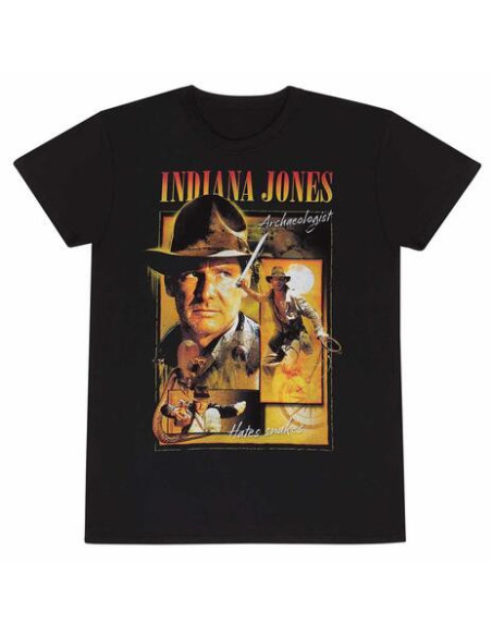 Indiana Jones: Homage - Black (T-Shirt Unisex Tg. S)
