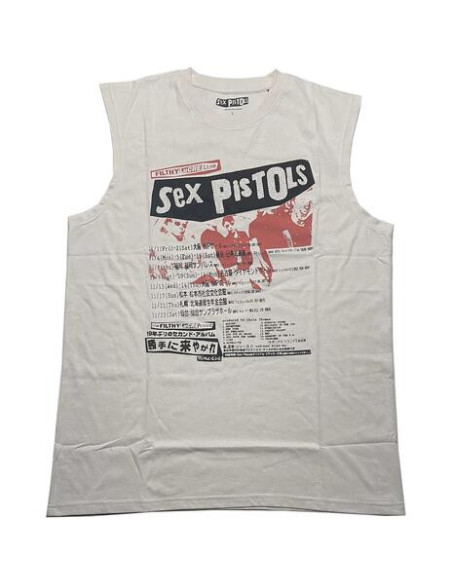Sex Pistols: Vest Filthy Lucre (Diamante) (T-Shirt Unisex Tg. M)