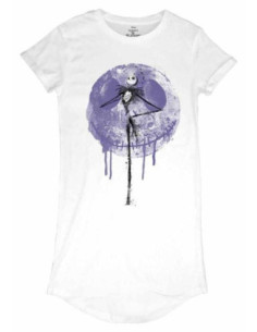 Disney: Heroes - The Nightmare Before Christmas - Moon Drip (T-Shirt Dress Donna Tg. M)
