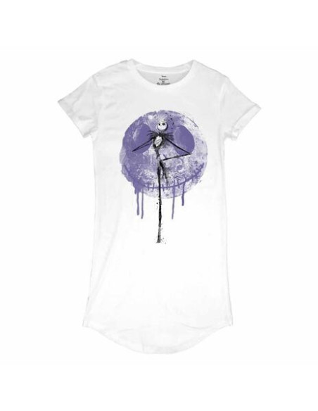 Disney: Heroes - The Nightmare Before Christmas - Moon Drip (T-Shirt Dress Donna Tg. XL)