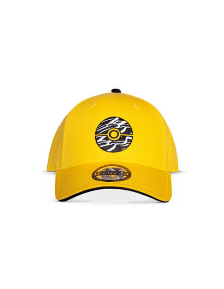 Pokemon: Men's Adjustable Cap Yellow (Cappellino)
