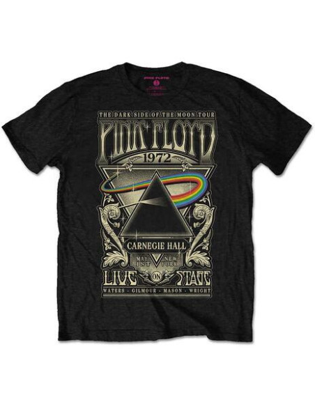 Pink Floyd: Carnegie Hall Poster (T-Shirt Unisex Tg. 4XL)