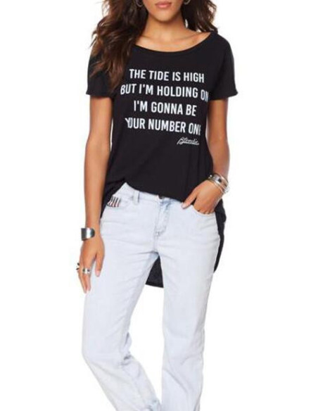 Blondie: Tide Is High Tunic (T-Shirt Unisex Tg. L)
