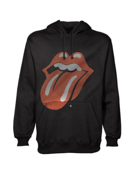 Rolling Stones (The): Classic Tongue (Felpa Con Cappuccio Unisex Tg. S)
