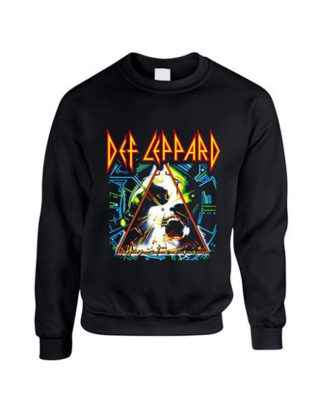 Def Leppard: Hysteria (Felpa Unisex Tg. M)