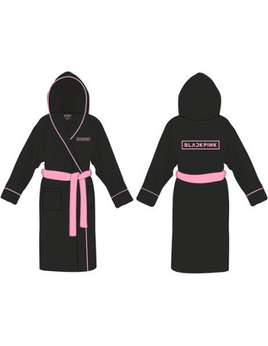 Blackpink: Logo Black Bathrobe...