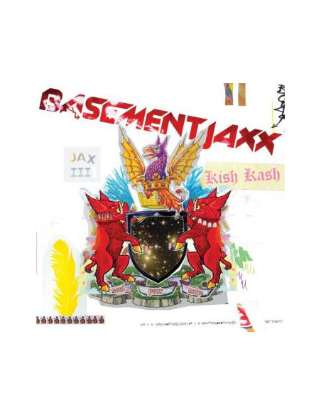 Basement Jaxx - Kish Kash - Red White Vinyl