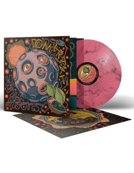 Domkraft - Sonic Moons - Pink / Black Marbled
