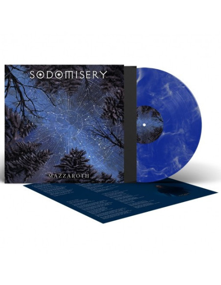 Sodomisery - Mazzaroth - Blue / White Marbled