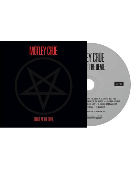 Motley Crue - Shout At The Devil - (CD) (40th Anniversary Vinyl Replica CD Edition)
