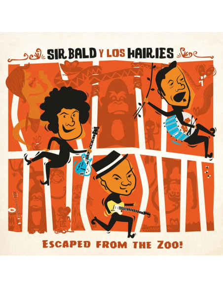 Sir Bald Y Los Hairi - Escaped From The Zoo! - (CD)