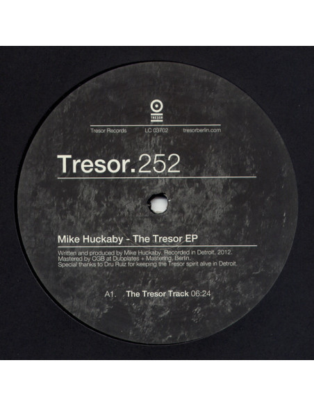 Huckaby Mike - The Tresor Ep (Mix)