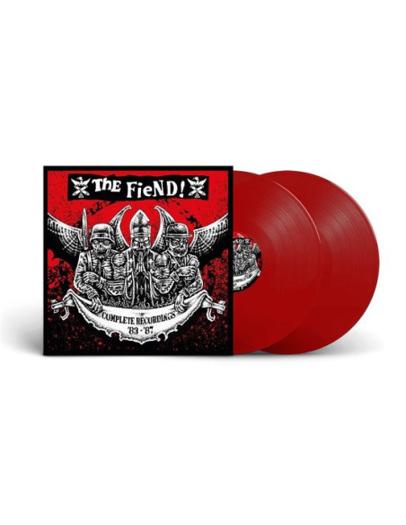 Fiend The - Complete Recordings 1983-1987 (Vinyl Red)
