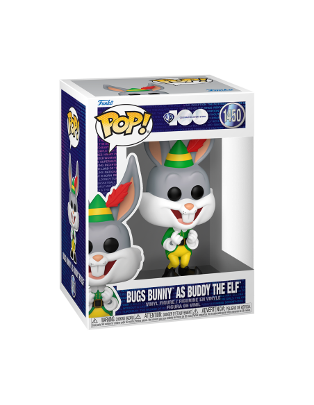 Warner Bros: Funko Pop! WB100 - Bugs Bunny As Buddy The Elf (Vinyl Figure 1450)