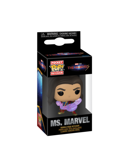 Marvel: Funko Pop! Keychain - The Marvels - Ms. Marvel