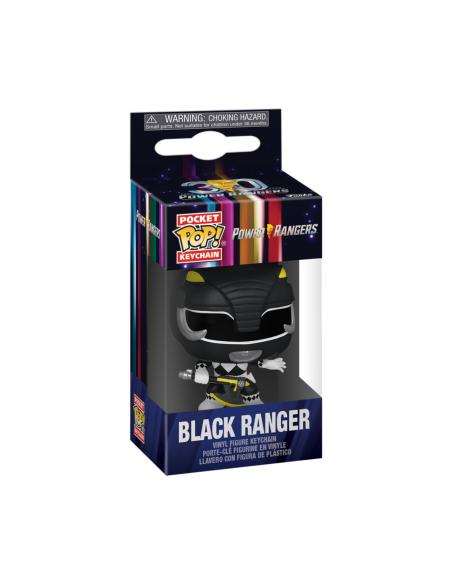 Mighty Morphin' Power Rangers: Funko Pop! Keychain - Black Ranger