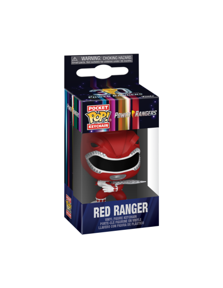 Mighty Morphin' Power Rangers: Funko Pop! Keychain - Red Ranger