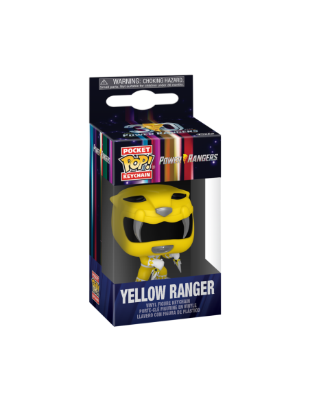 Mighty Morphin' Power Rangers: Funko Pop! Keychain - Yellow Ranger