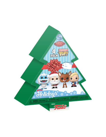 Rudolph: Funko Pop! Pocket - Rudolph Tree Holiday Box