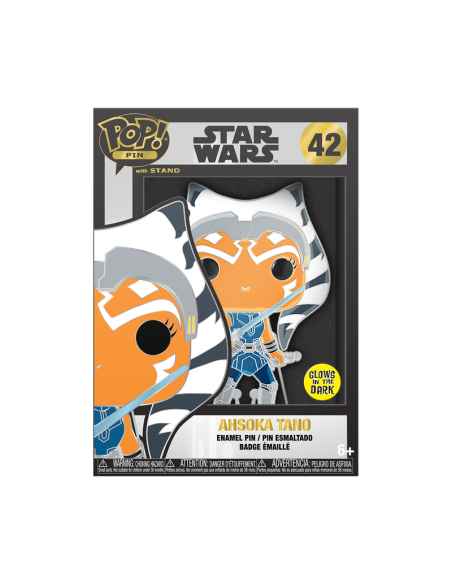 Star Wars: Funko Pop! Large Enamel Pin - Clone Wars - Ahsoka (Pin 42)