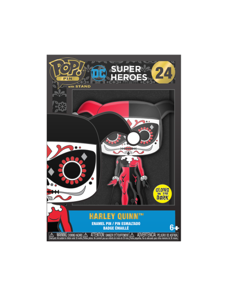 Dc Comics: Funko Pop! Large Enamel Pin - Harley Quinn (Pin 24)