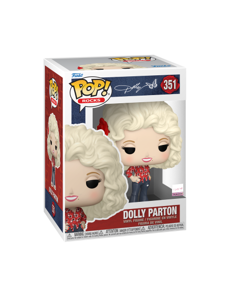 Dolly Parton: Funko Pop! Rocks - Dolly Parton ('77 Tour) (Vinyl Figure 268)