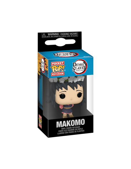 Demon Slayer: Funko Pop! Keychain - Makomo (Flower Headdress)
