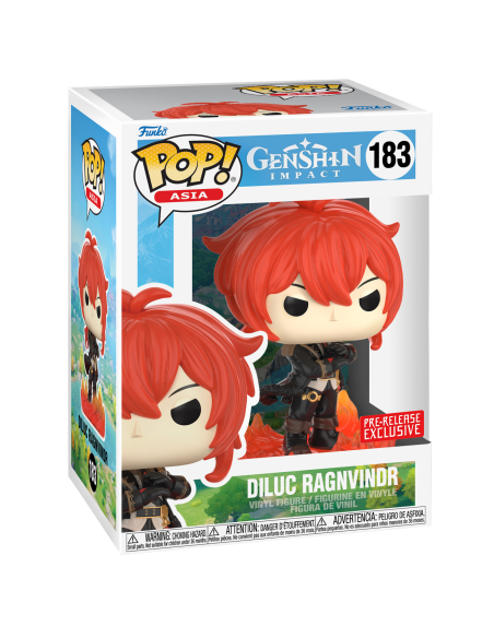 Genshin Impact S2: Funko Pop! Games - Diluc Ragnvindr (Vinyl Figure 183)