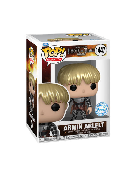 Attack Of Titan: Funko Pop! Animation - Armin Arlelt (Special Edition) (Vinyl Figure 1447)