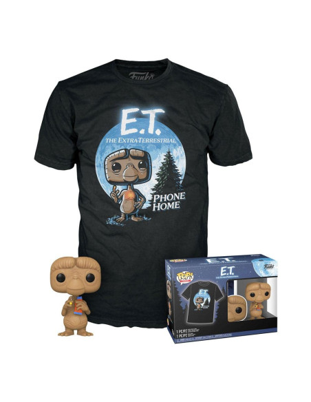 E.T. The Extra-Terrestrial: Funko Pop! & Tee - E.T. With Candy Tg. M