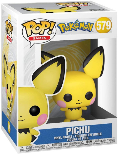 Pokemon: Funko Pop! Games - Pichu (Vinyl Figure 579)