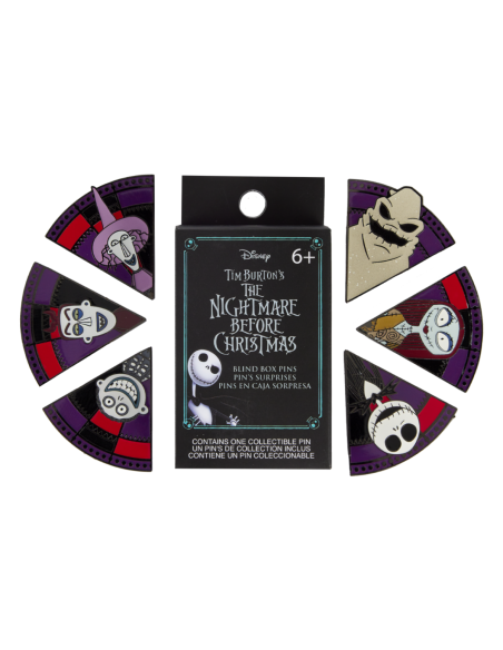 Disney: Funko Loungefly - The Nightmare Before Christmas - Halloween - Blind Box Pins (Spille)